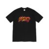 Supreme 'Scratch' Tee Black Red Yellow 2020