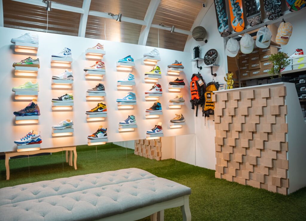 Galaxy star sneakers store